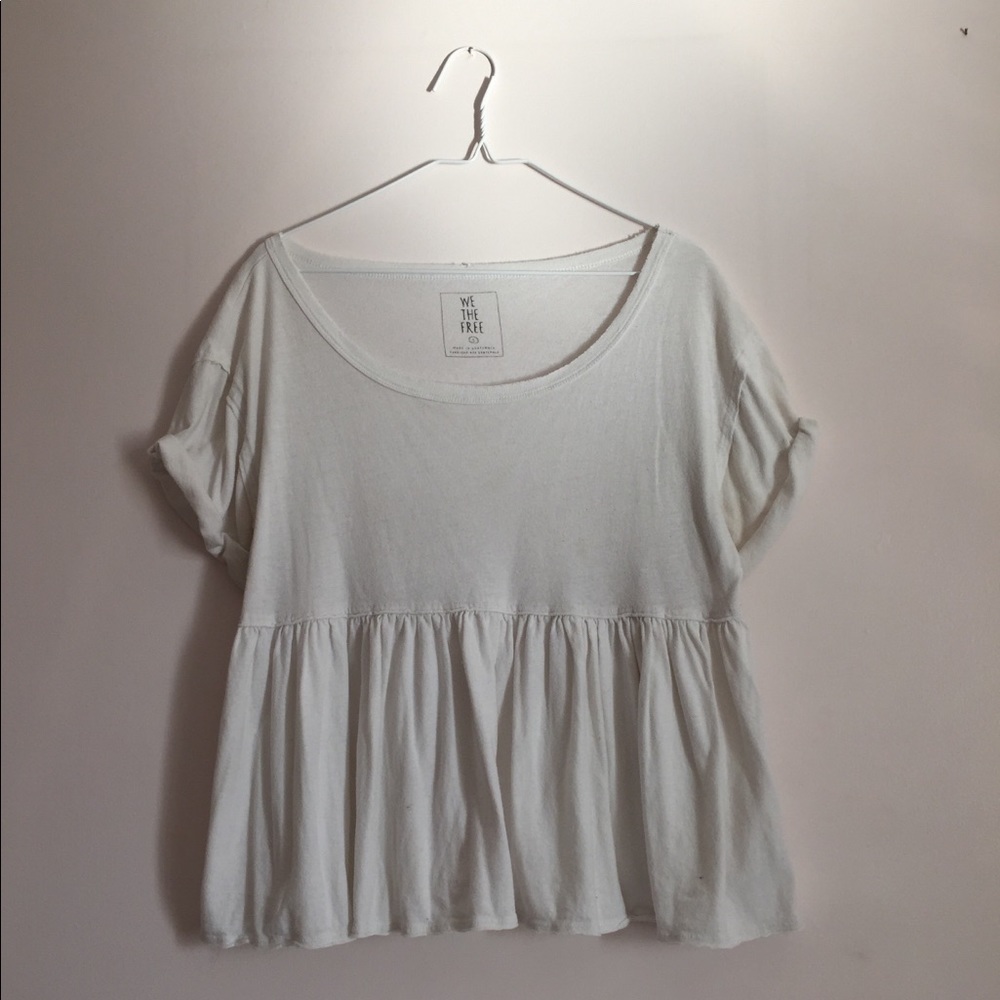 Free People peplum top